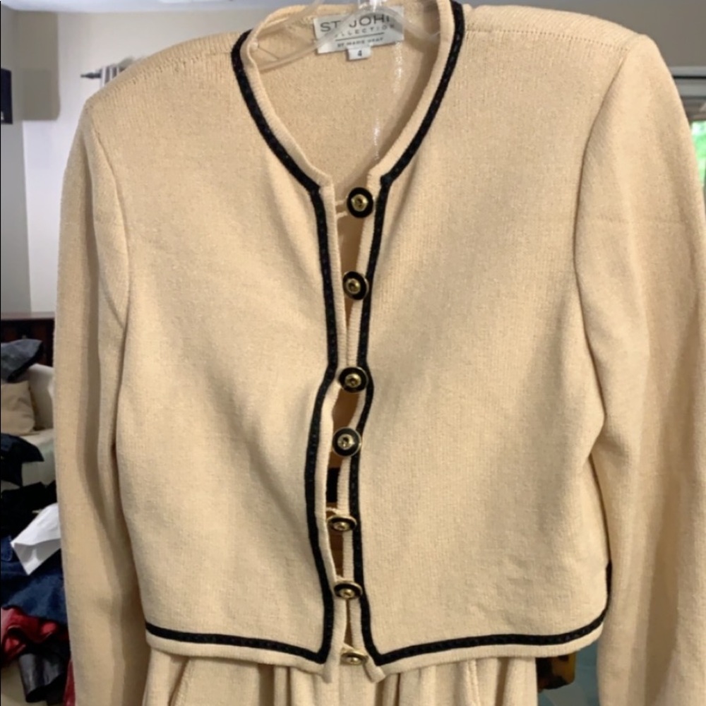 Knit top with Skort